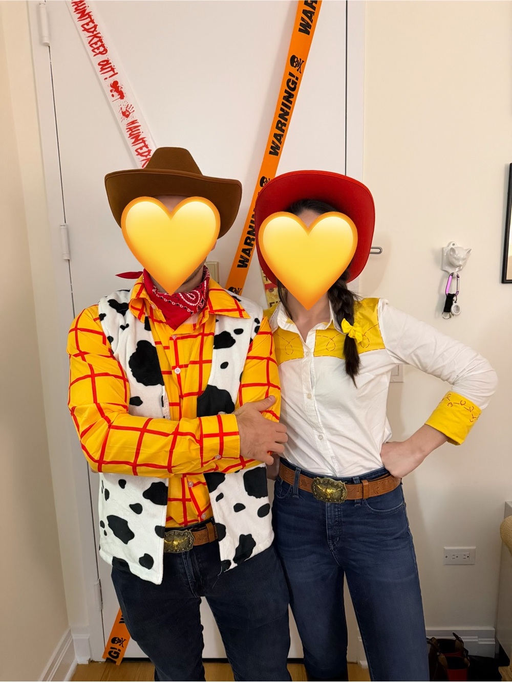 Complete Adult Woody & Jessie Toy Story Couples Halloween Costume